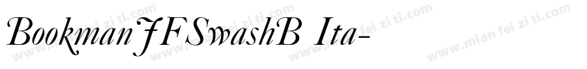 BookmanJFSwashB Ita字体转换